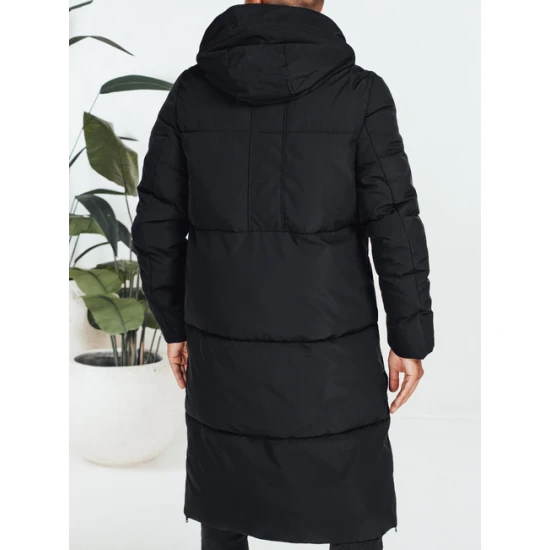 Master vīriešu melnā ziemas jaka