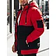 Men's red/black winter jacket Oscar
