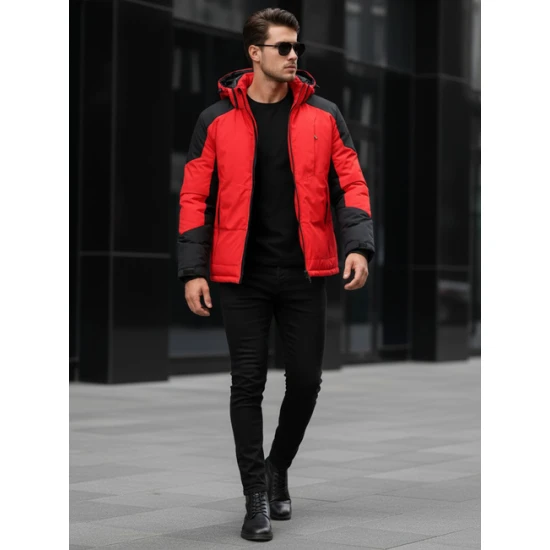 Vīriešu sarkanā slēpošanas jaka Royal