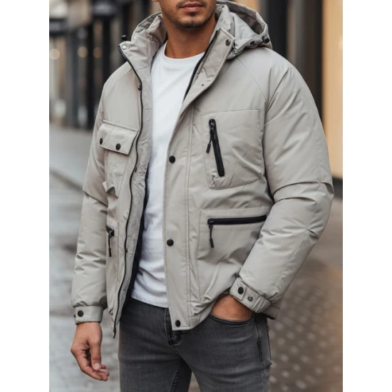 Vīriešu pelēka jaka Coper