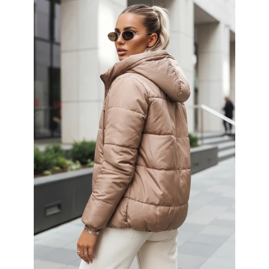 Sieviešu brūna/zaļa divpusējā jaka Victoria Sieviešu jakas