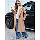 Sieviešu brūns brūns mētelis Wild