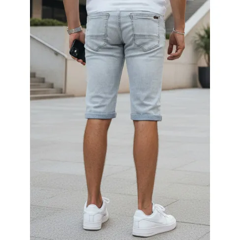 Vīriešu zilas džinsu šorti Comfort