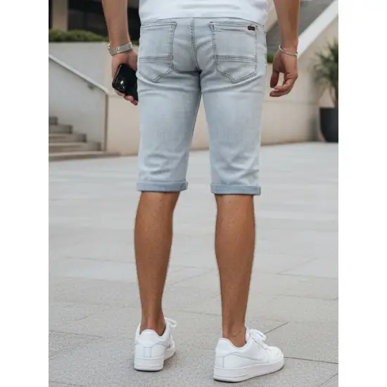 Vīriešu zilas džinsu šorti Comfort