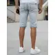 Vīriešu zilas džinsu šorti Comfort