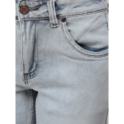 Vīriešu zilas džinsu šorti Comfort