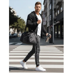 Vīriešu tumši pelēkas ikdienas bikses Rebel