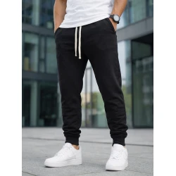 Vīriešu melnās bikses Bold