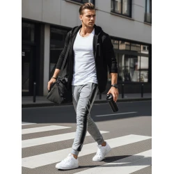 Vīriešu pelēkas ikdienas bikses Rebel