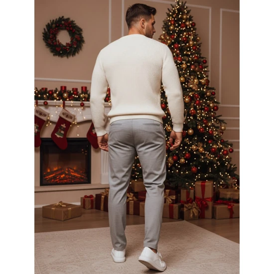 Vīriešu pelēkas bikses Rio