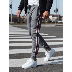 Vīriešu tumši pelēkas ikdienas bikses Danny