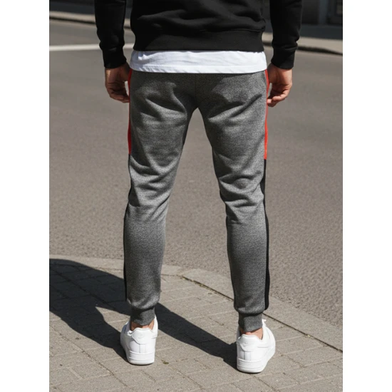 Vīriešu tumši pelēkas bikses Active Gadījuma bikses