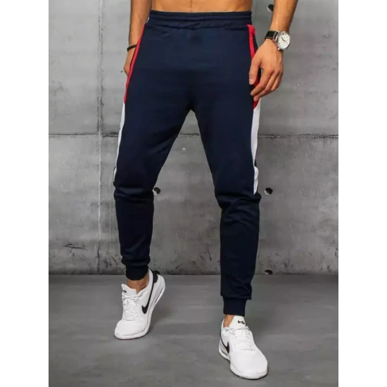 Vīriešu tumši zilas ikdienas bikses Kenny Gadījuma bikses