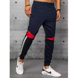 Vīriešu tumši zilas ikdienas bikses Anton