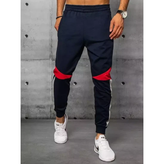 Vīriešu tumši zilas ikdienas bikses Anton Gadījuma bikses