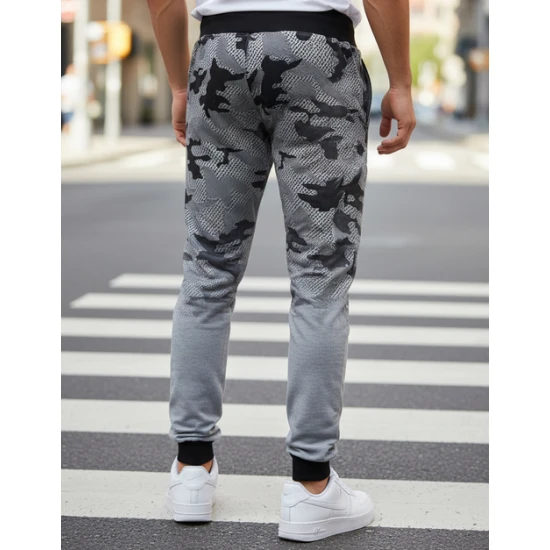 Vīriešu gaiši pelēkas ikdienas bikses Enton Gadījuma bikses