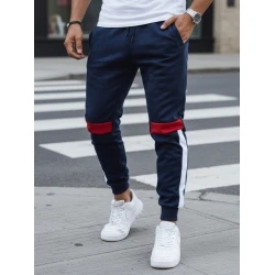 Vīriešu tumši zilas ikdienas bikses Edma