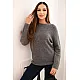 Women's dark grey jumper Arol