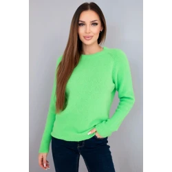 Sieviešu neona zaļš džemperis Arol