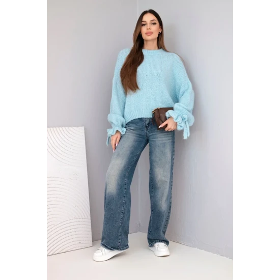 Sieviešu zils džemperis Fango