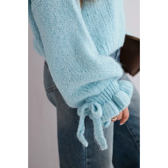 Sieviešu zils džemperis Fango