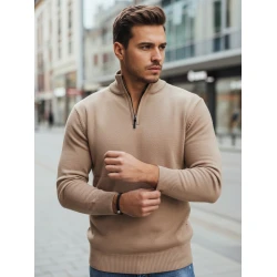 Brūns vīriešu džemperis Monar