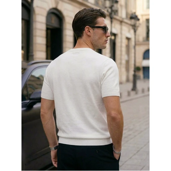 Vīriešu balti T-krekli Summer