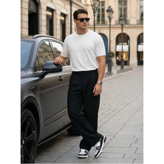 Vīriešu balti T-krekli Summer