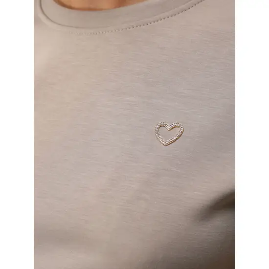 Sieviešu tumši brūns komplekts Heart