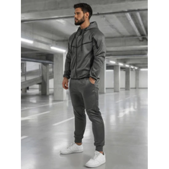 Tumši pelēks vīriešu komplekts Jake