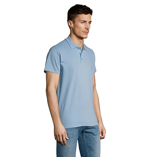 Vīriešu gaiši zilas polo krekli „Summer“