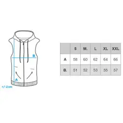 Klasiskais sarkanbrūns vīriešu vestes modelis „Bruce“