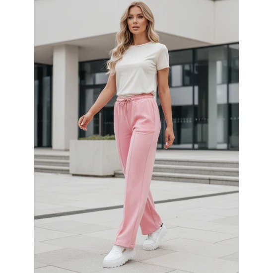 Sieviešu rozā sporta bikses Dress