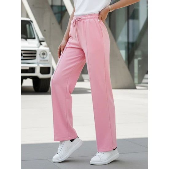 Sieviešu rozā sporta bikses Dress