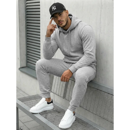 Pelēks vīriešu treniņtērps Toni