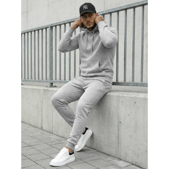 Pelēks vīriešu treniņtērps Toni