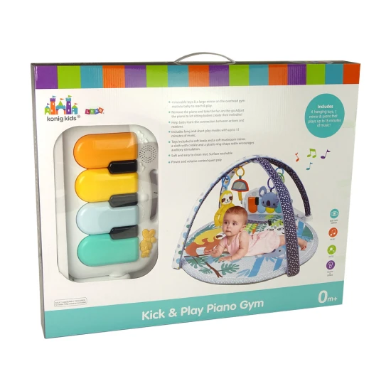 Izglītojošs paklājs ar rotaļlietām Koala