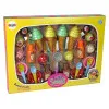 Saldumu komplekts: saldējums, cupcakes, mērces, karotes Sadzīves tehnika, virtuves