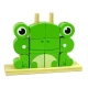 Creative Spatial Wooden Bricks 3D Frog Puzzle