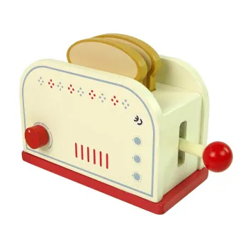 Koka tostera komplekts ar brokastu piederumiem