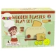 Wooden Toaster Accessories Breakfast Kitchen Kids