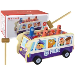 Koka arkādes spēle Dodgeball Police Bus