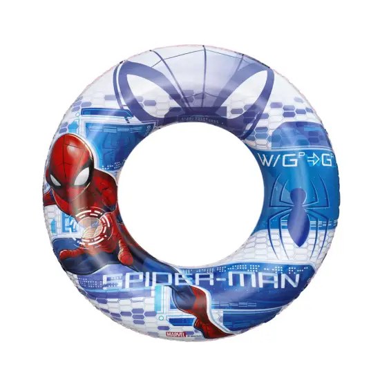 Piepūšama peldēšanas riņķa „Spider-Man“, 56 cm, „Bestway“ 98003