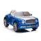 Bentley Mulsanne zilais elektromobilis