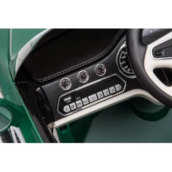 Bentley Mulsanne zaļais elektromobilis