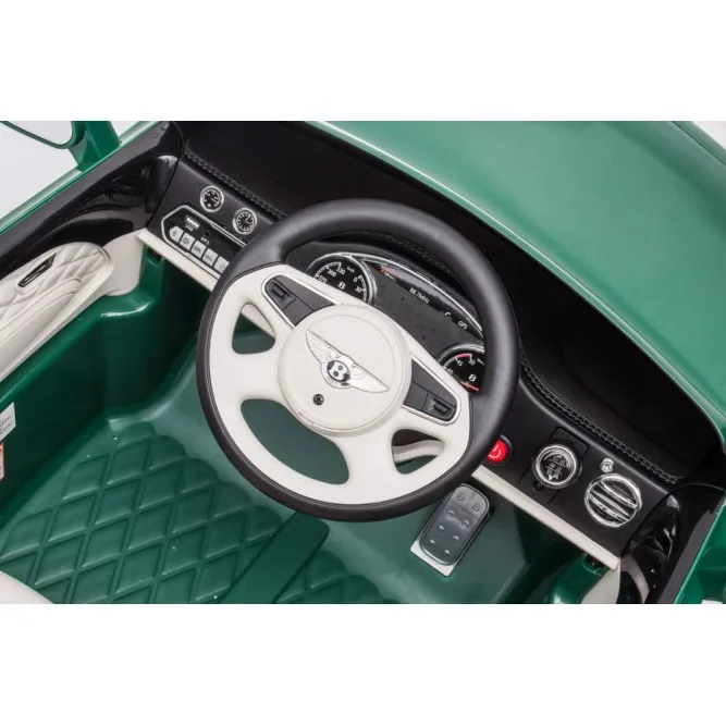 Bentley Mulsanne zaļais elektromobilis