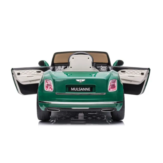 Bentley Mulsanne zaļais elektromobilis