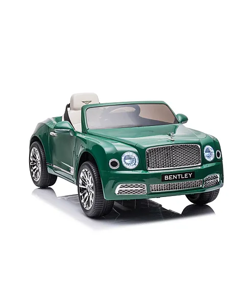 Bentley Mulsanne zaļais elektromobilis