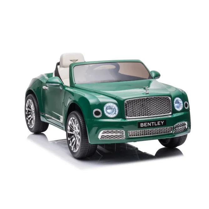 Bentley Mulsanne zaļais elektromobilis
