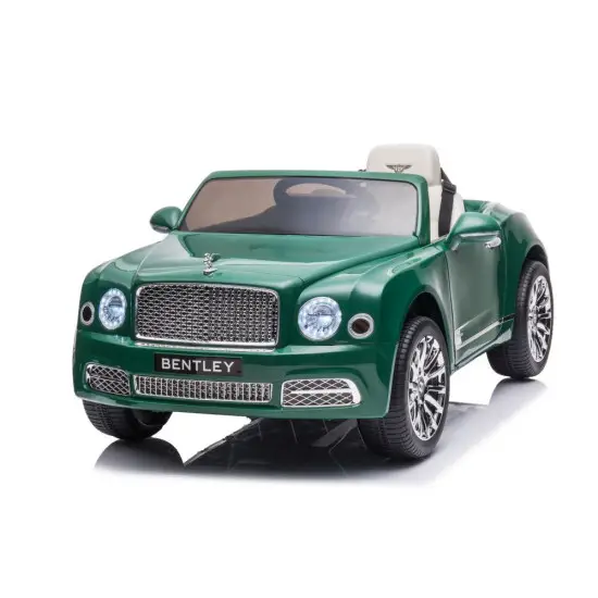 Bentley Mulsanne zaļais elektromobilis